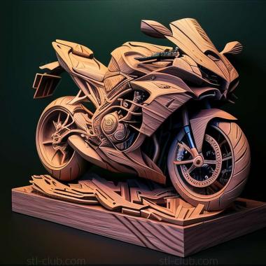 3D model Kawasaki Ninja H2 SX (STL)